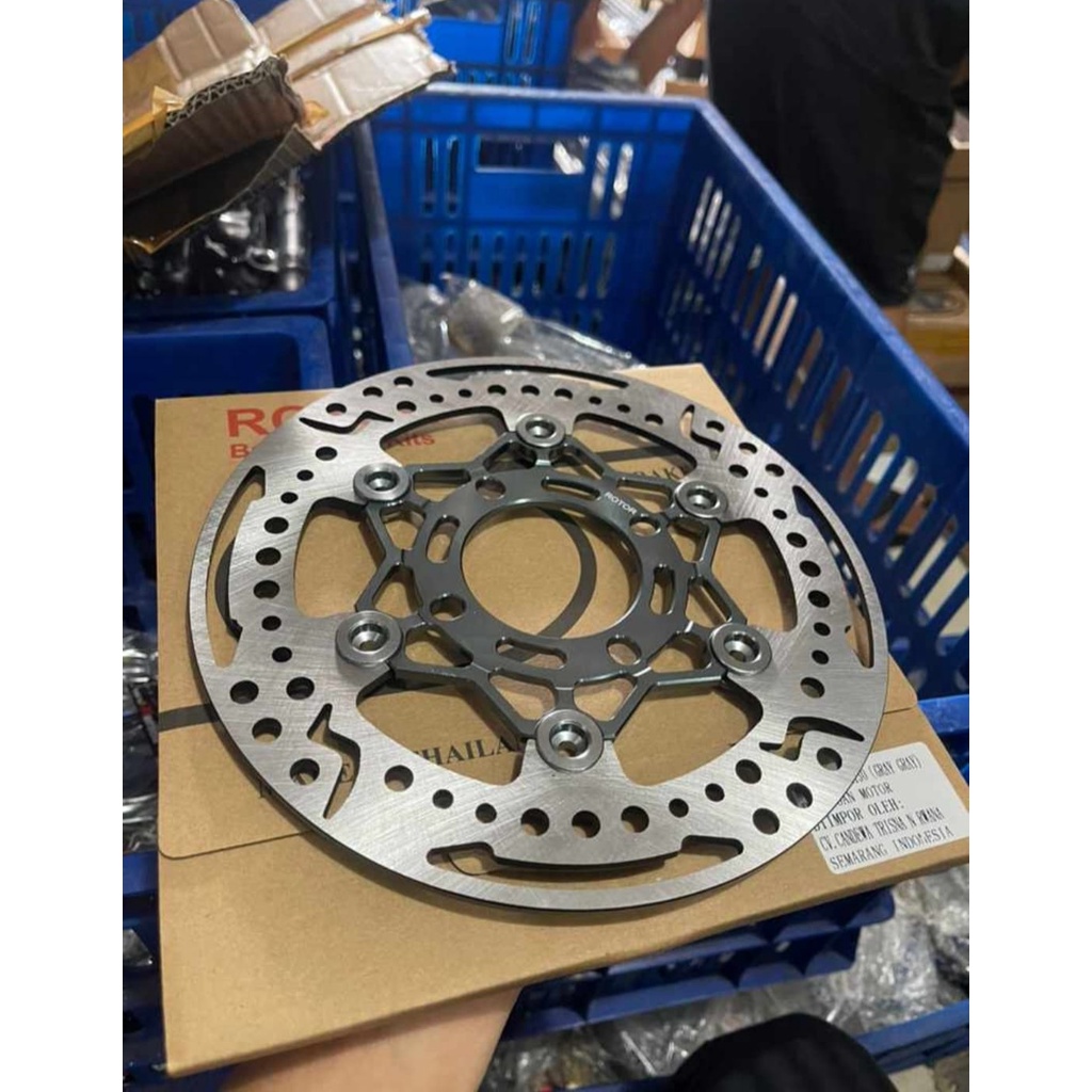disc disk piringan cakram depan ROTOR 3 DIMENSI  220MM beat Vario Mio Scoopy MX F1Zr jupiter
