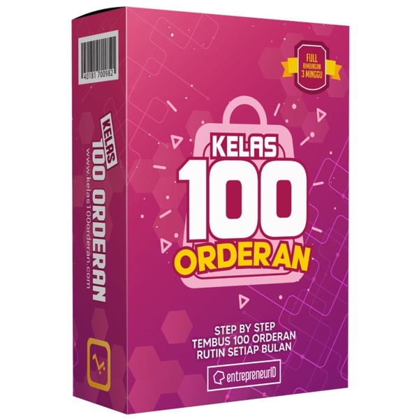 Ecourse KELAS 100 ORDERAN