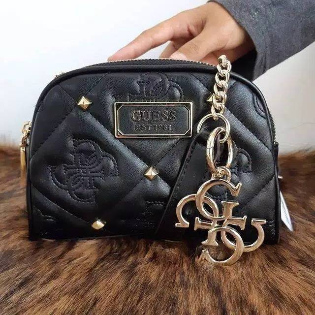 Guess shanina sling bag original soft gold tas selempang 2019