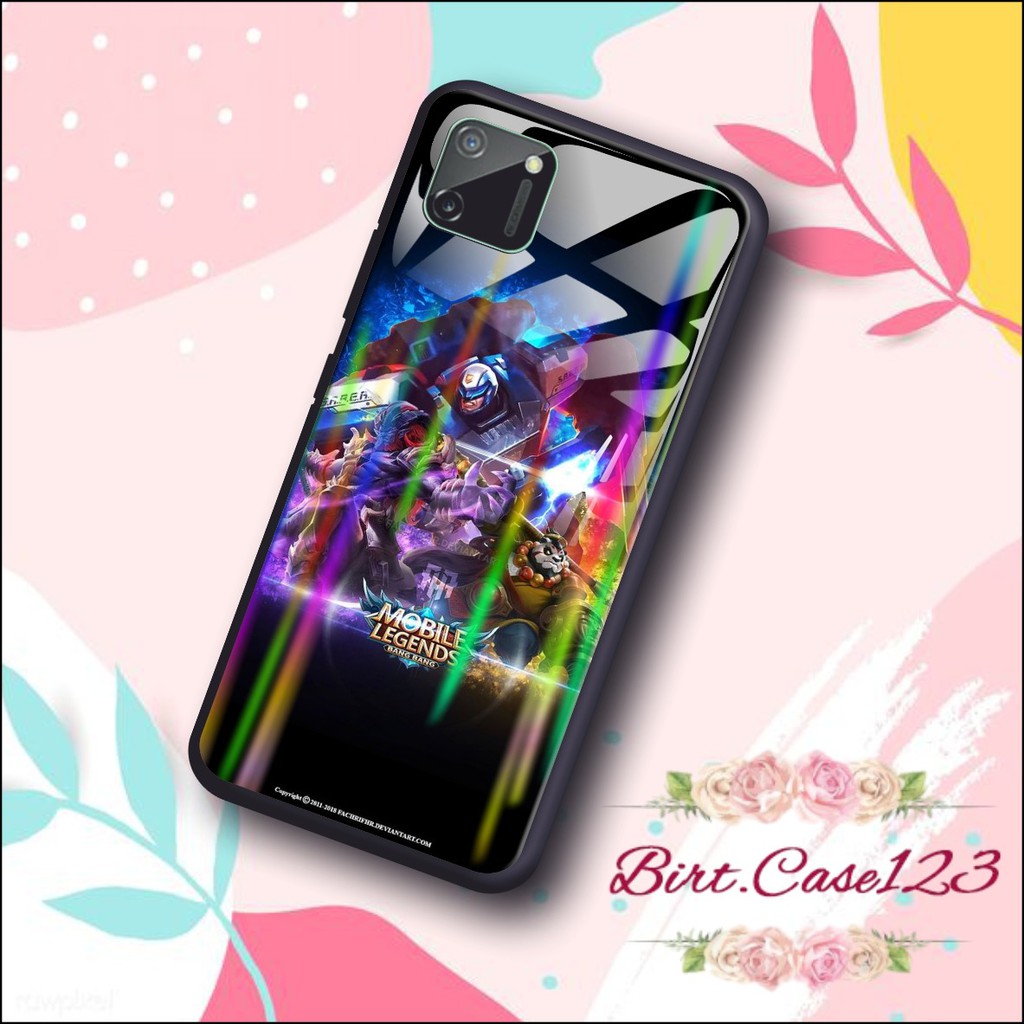 case softcase gambar MOBILE LEGEND back case glass aurora oppo vivo samsung iphone realme etc BC165