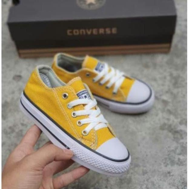 SEPATU CONVERSE ANAK WARNA KUNING / SEPATU ANAK CONVERSE