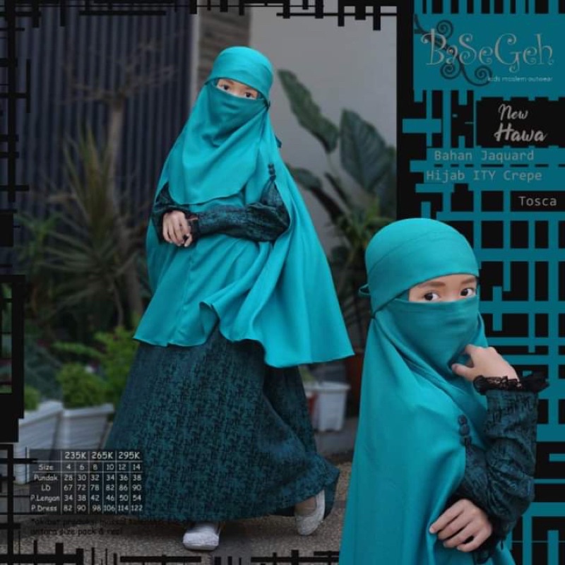 gamis anak basegeh