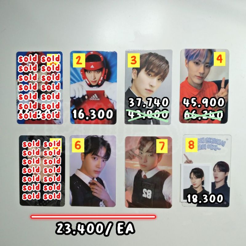 PHOTOCARD OFFICIAL SANGYEON ERIC HAKNYEON THE BOYZ TBZ PC SG22 MAVERICK THRILLING ID PHOTO