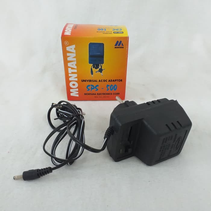Adaptor 500mA SPS-500 MONTANA/Universal ac/dc Adaptor/Power Supply