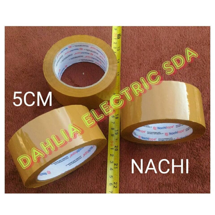 

LAKBAN COKLAT / ISOLASI COKLAT Besar NACHI