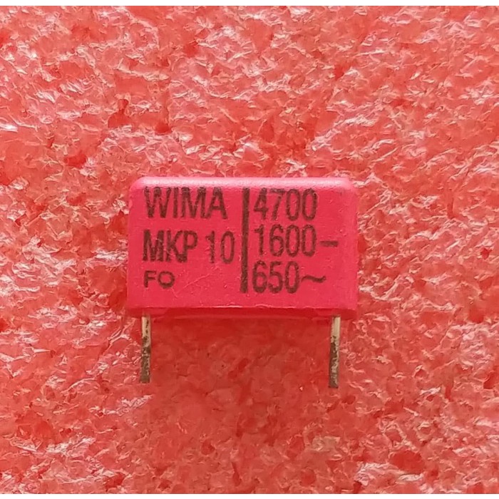 Capacitor Kapasitor MKP 1600V/VDC 4.7nF Wima