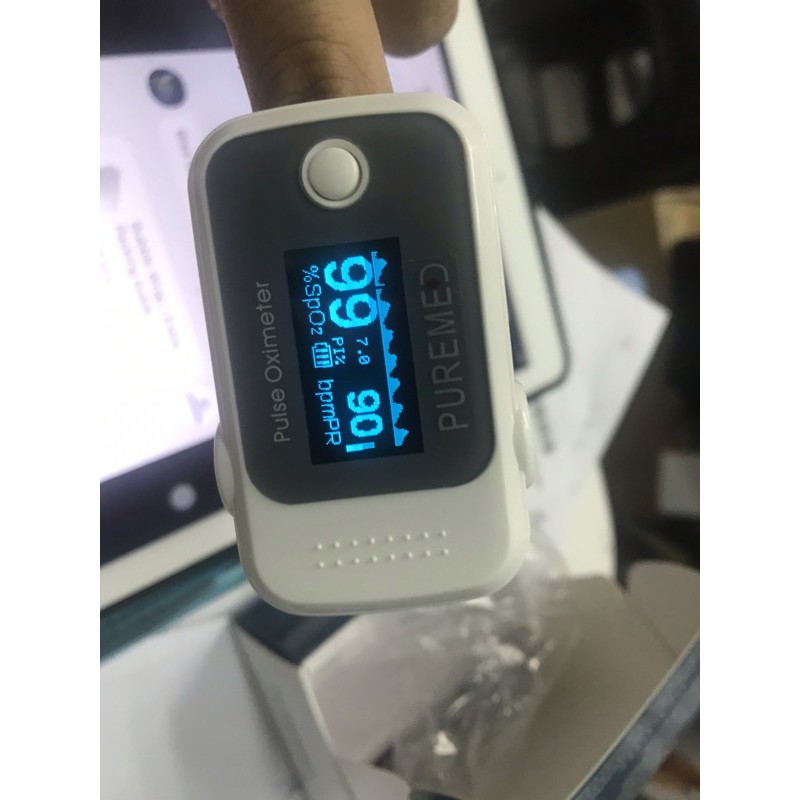 Oximeter Puremed Pi/ Oximeter Fingertip / Saturasi Oksigen /Pulse Oxymetri/Oximeter arnez