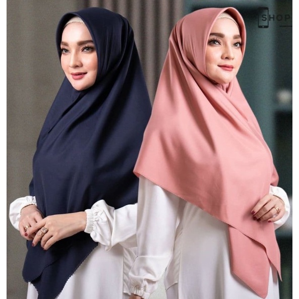 HIJAB-Jilbab Kerudung Syar'i Umama Voal Miracle Plain LC Part 1