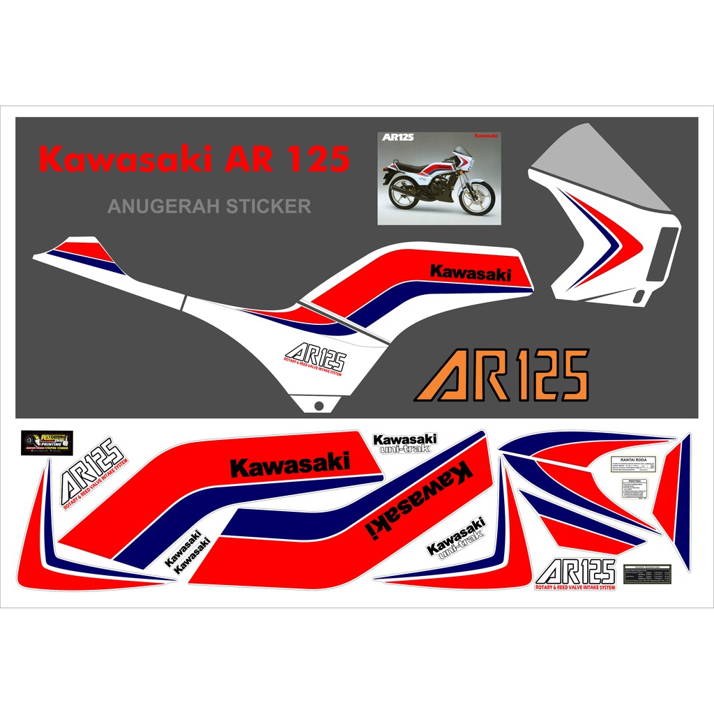 Striping KAWASAKI  AR KAWASAKI AR 125