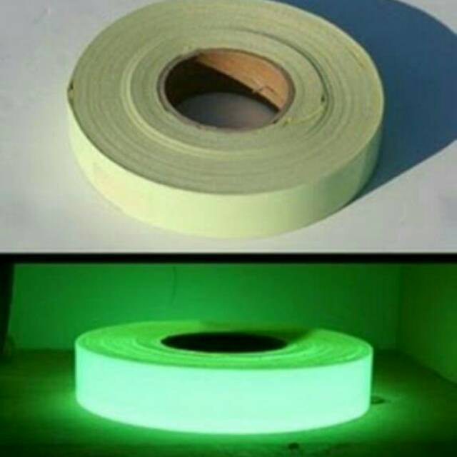

Sticker Stiker Tape Lakban Selotip Fosfor Glow In The Dark