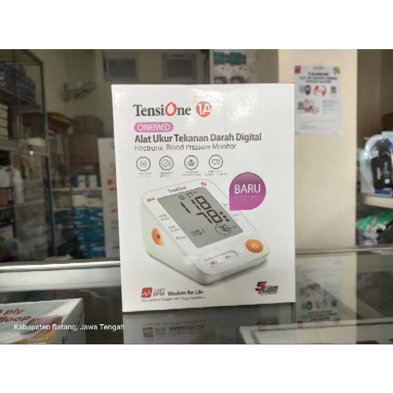 Tensi Onemed Tensimeter Digital TensiOne 1A + Suara