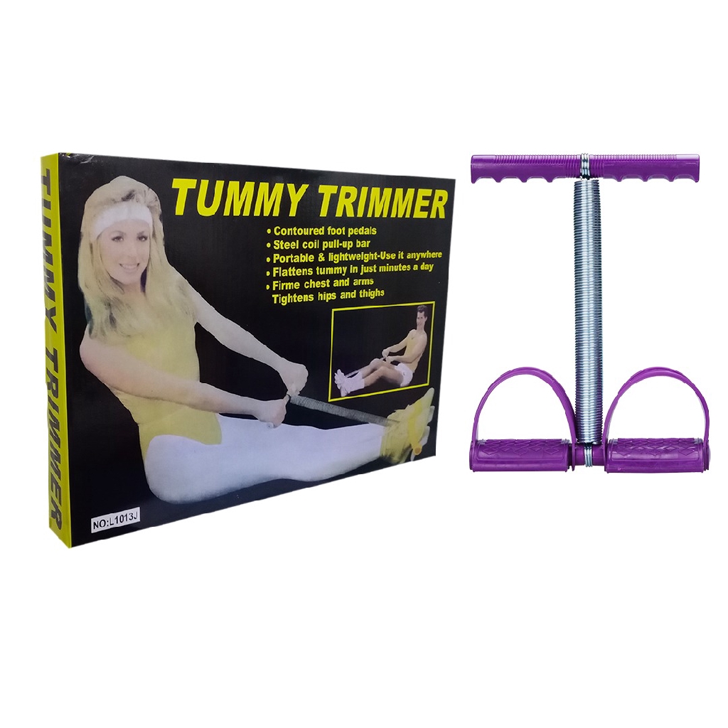 TUMMY TRIMMER Alat Olahraga Fitness Pembakar Lemak Sit Up Sehat Gym Pengencang Perut Tumy Trimer