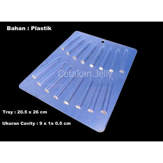 

W2IG CETAKAN COKLAT PLASTIK PENSIL 3D V8RC