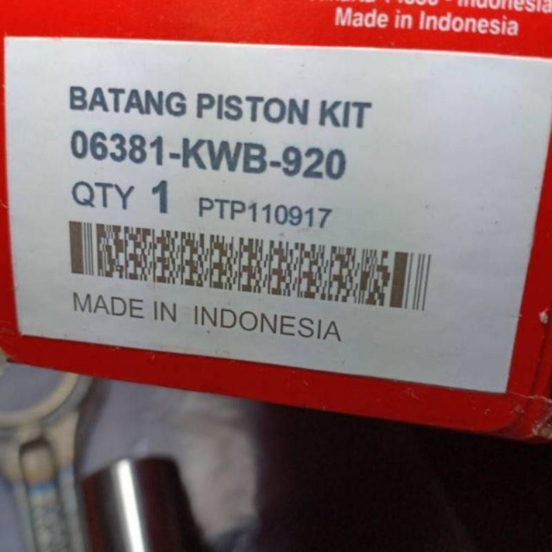 Stang Seher Revo Abs Kwb Batang piston kwb/kww