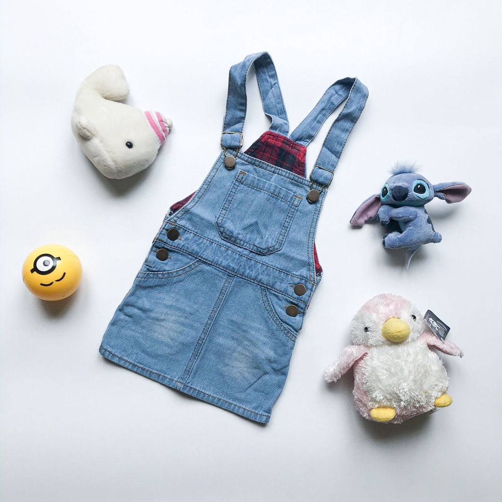 Overall Rok Denim Anak (Baju Kodok Jeans)