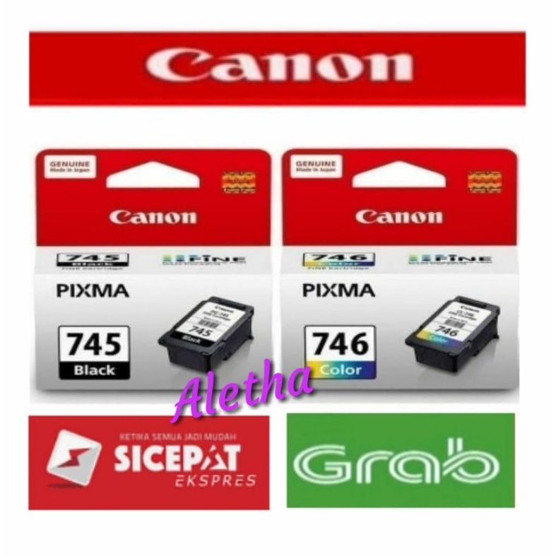 Tinta Canon PG 745 Black. CL 746 Color. Original.