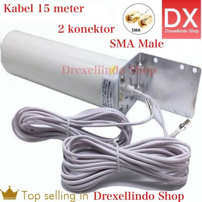 Antena Modem Router GSM wifi 4G LTE Outdoor SMA MALE 15 meter