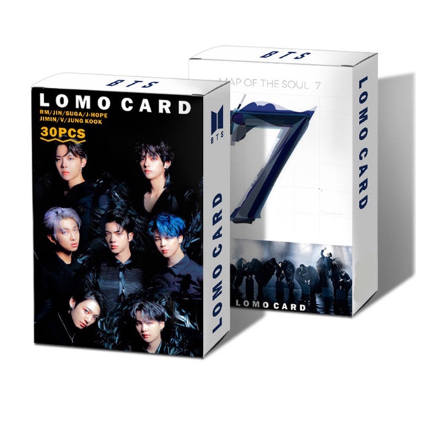 30 Pcs / box Kartu Foto Lomo BTS BE Dynamite Map of soul 7