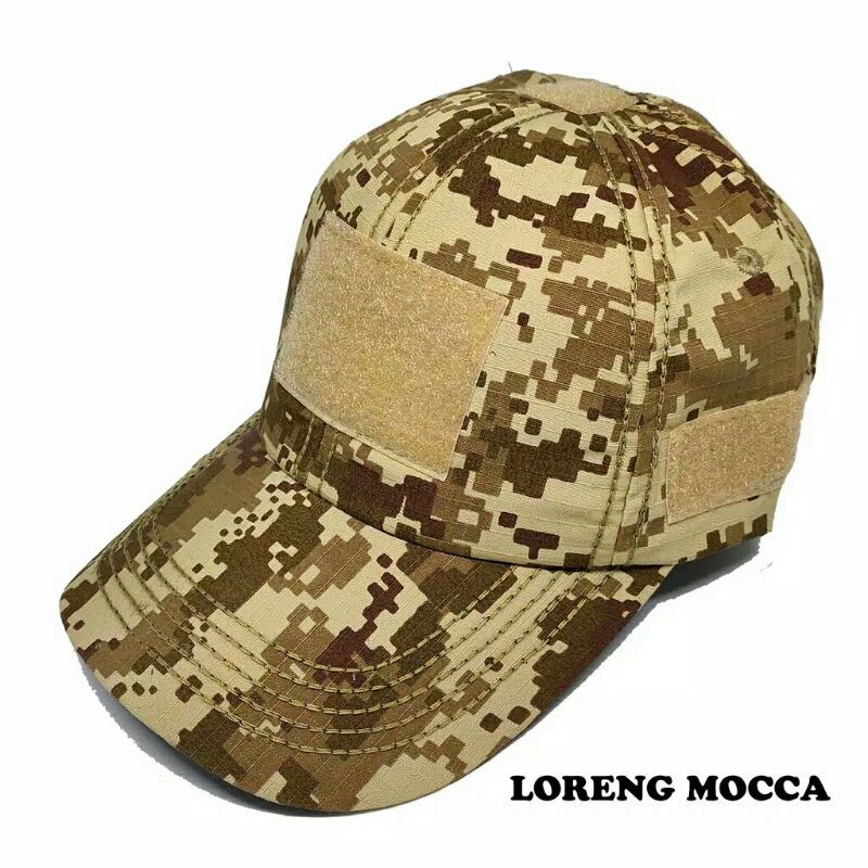 TOPI TAKTIKAL TOPI TACTICAL VELCRO TOPI KOMANDO TOPI TNI TOPI LORENG TOPI MILITER TOPI ABRI MURAH