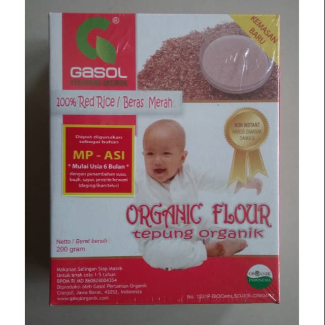 

GASOL BERAS MERAH - 1 PCS - 200 GRAM