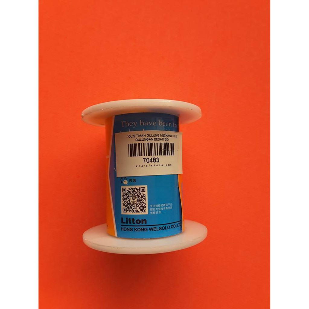 TIMAH GULUNG MECHANIC 0.6 MM 150G GULUNGAN BESAR BIG