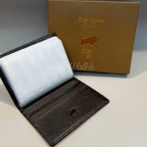 

➼ Dompet kartu/card holder kulit Braun Buffel 20 slot plastik ☝