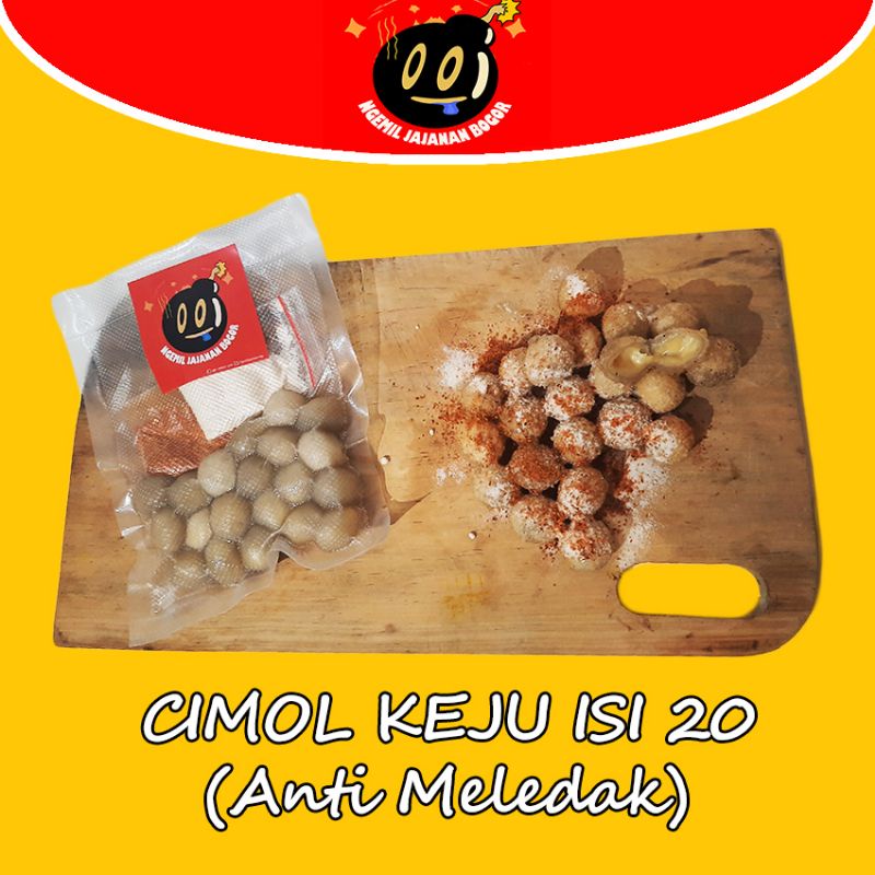 

Cimol keju ANTI MELEDAK ISI 20 PCS