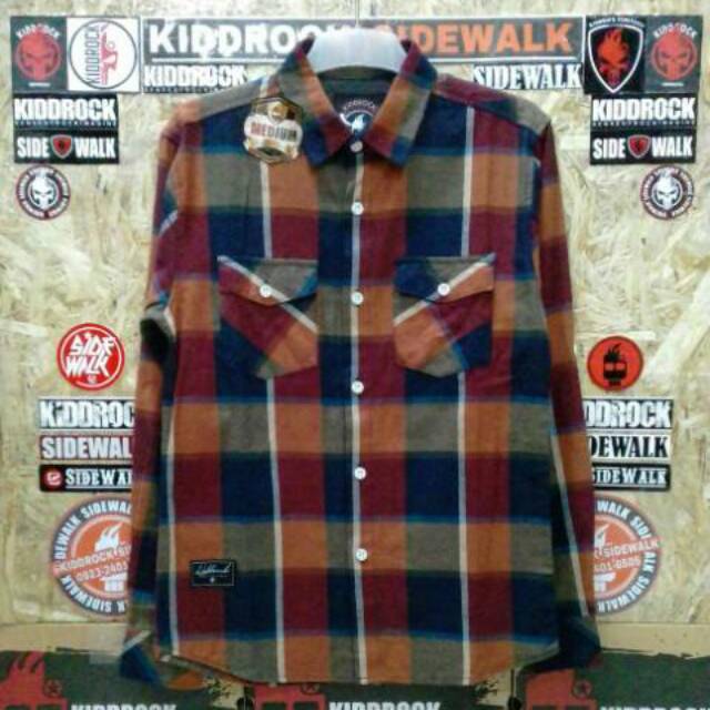 (Bisa Cod) KEMEJA KIDDROCK ORIGINAL / kiddrock original / kemeja / kemeja pria / kemeja original