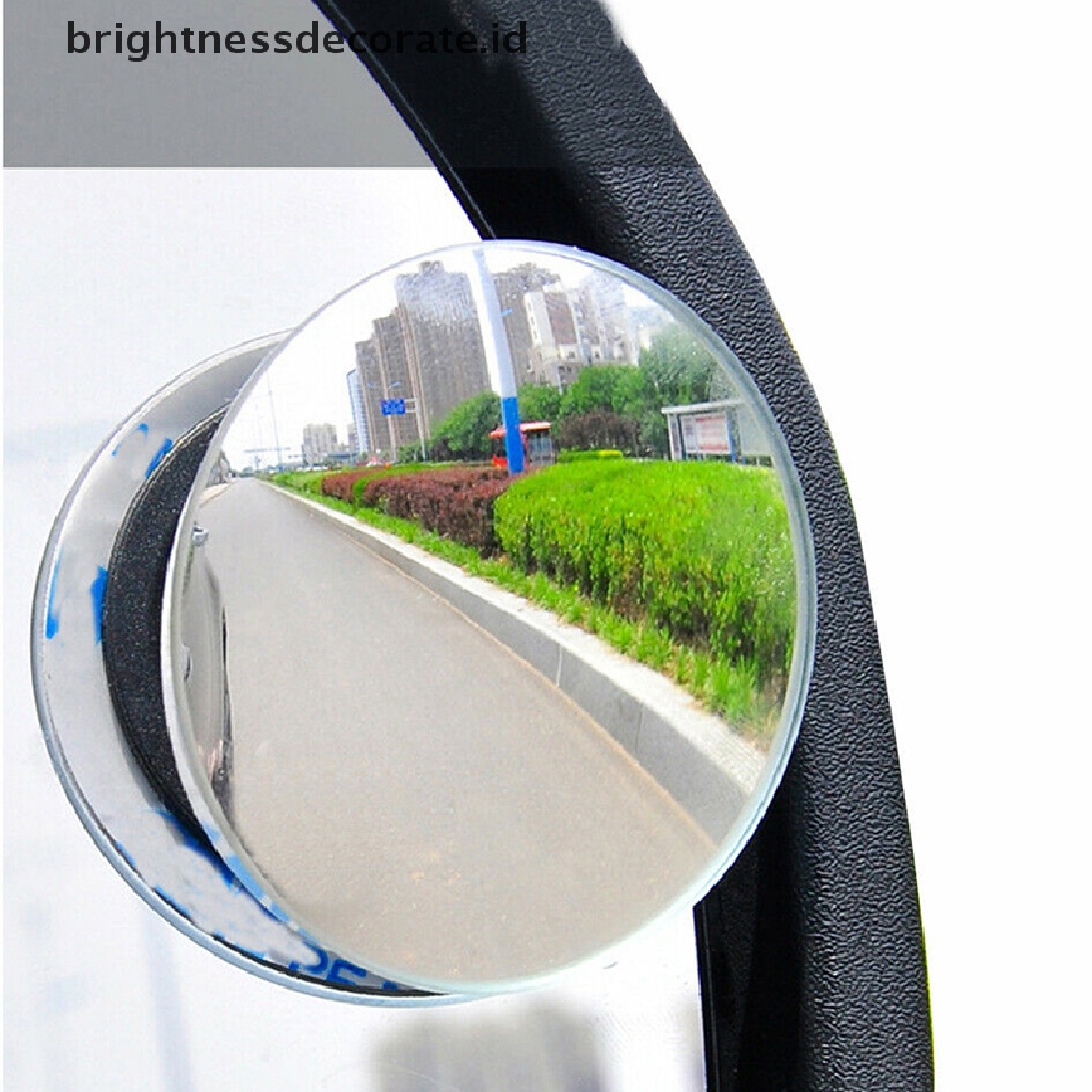 [birth] 2pcs Blind Spot Removal Mirror Car Wide-angle Convex Mirror Blind Spot Mirror [ID]