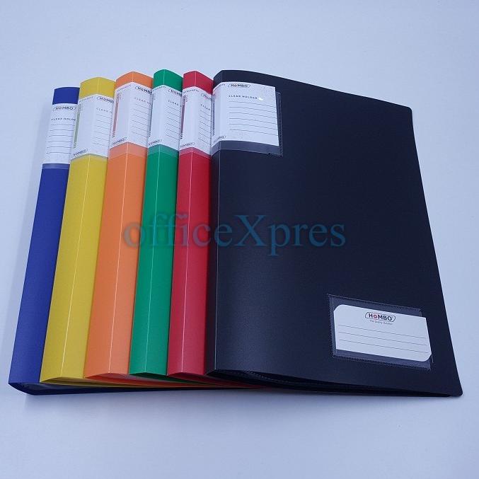 

➵oe Ready➵ Map Plastik / File Dokumen Keeper / Clear Holder F4 Folio 60 Lembar Hombo 63 ⁑
