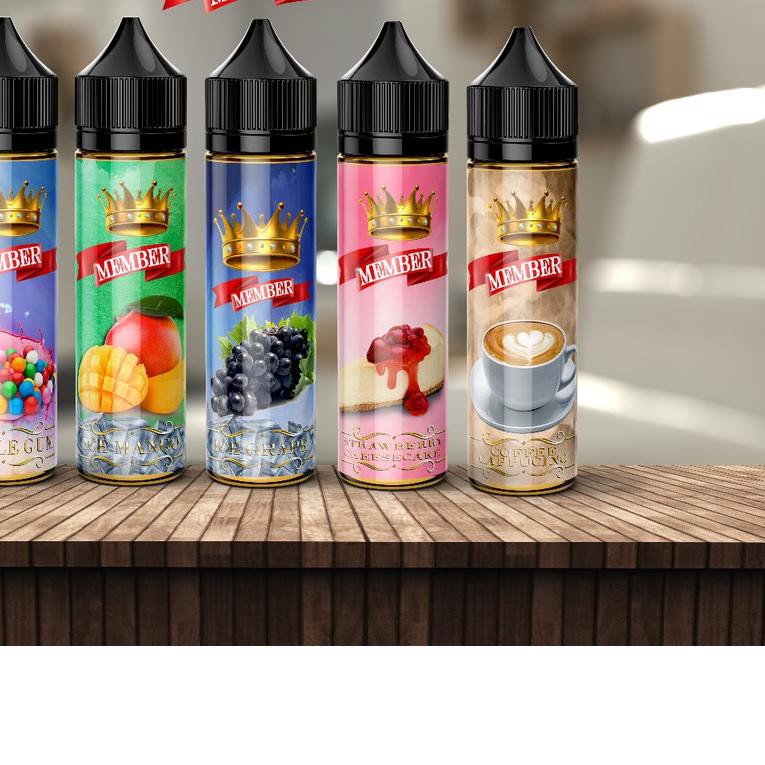 LIQUIDs 60ML FREEBASE MEMBER NON NIKOTIN HARGA PER BOTOL