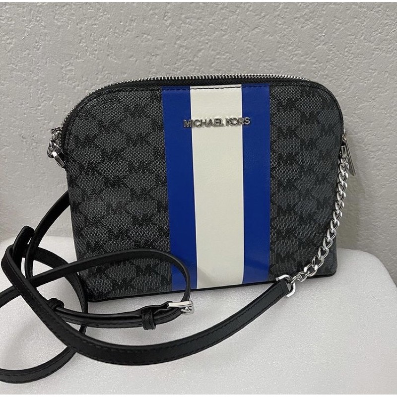 Tas MK original - Michael kors large cindy dome crossbody in black