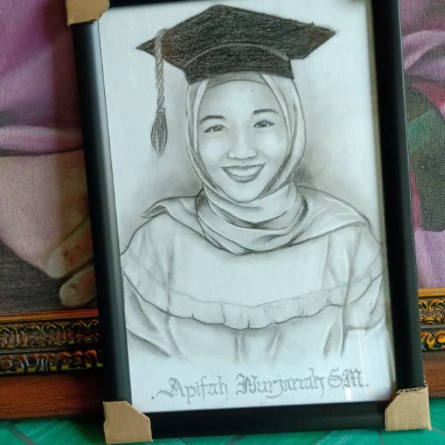 

Kado lukis sketsa wajah hitam putih murah