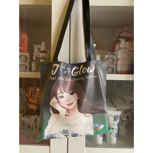 totebag jglow set pouch (2PC )