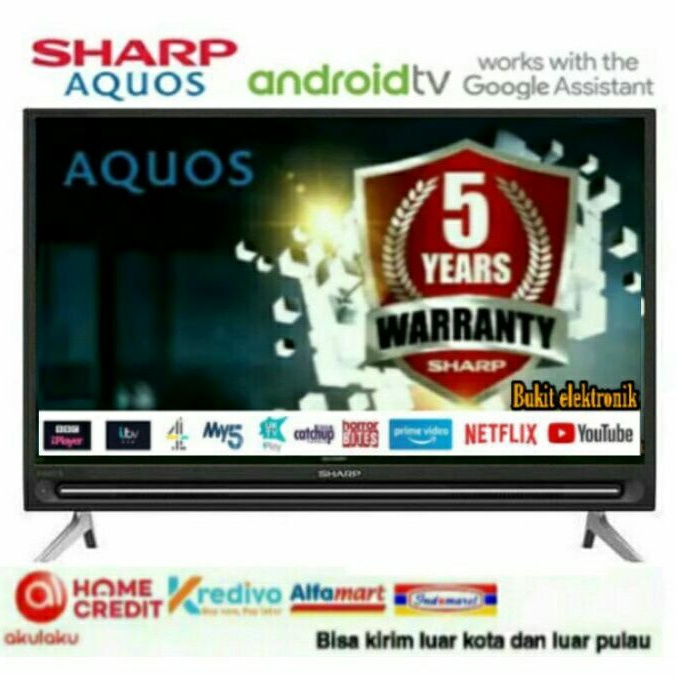 TV LED SHARP ANDROID 32" 2T-C32BG1i