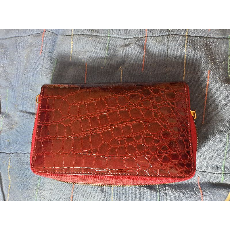 DOMPET 2 IN 1 (DONPET+TEMPAT HP) WARNA MAROON