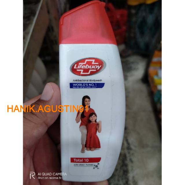 Lifebuoy sabun cair  100ml (merah) Lifebuoy Sabun cair sabun mandi Lifebuoy