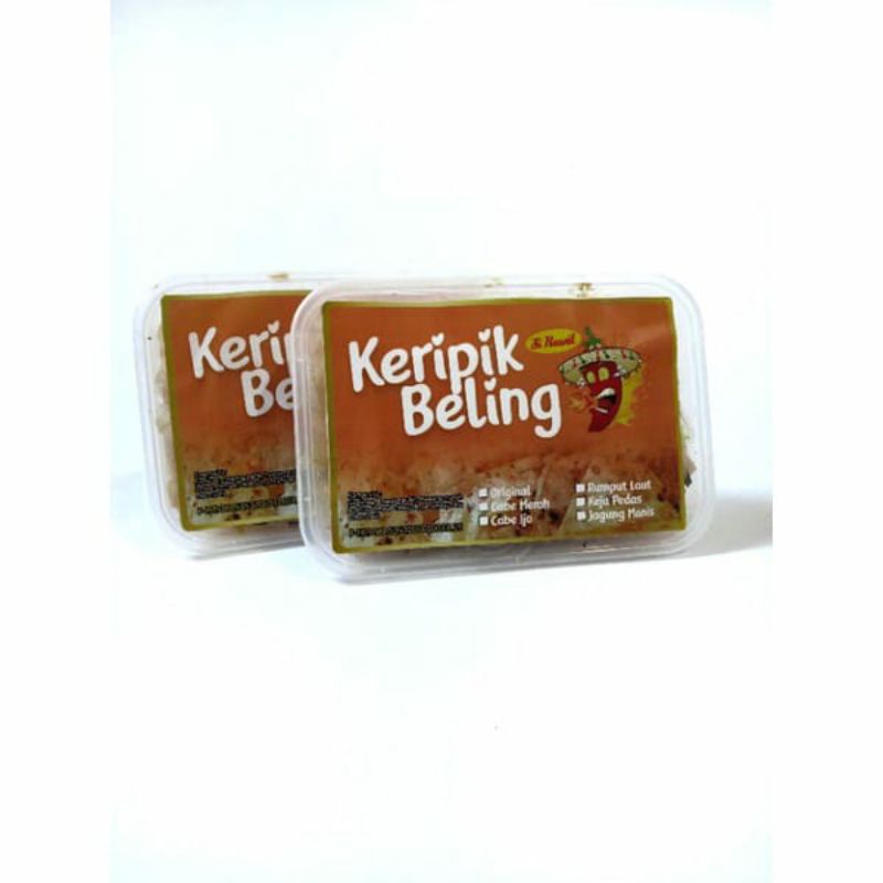 

KERIPIK KACA TEPAK | KERIPIK BELING 120G