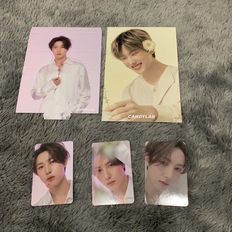 BOOKED RENJUN SET NCT DREAM x candylab full bloom v4 photocard selfie