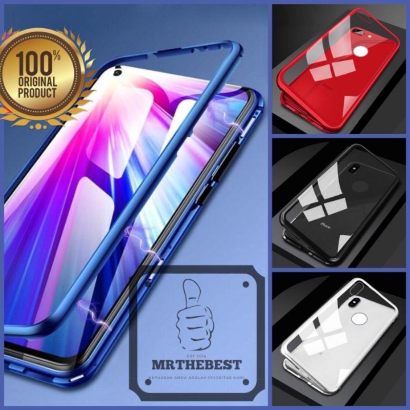 CASE OPPO F9 / OPPO F11 / OPPO F11 PRO MAGNETIC CASING FULL BEZZEL PREMIUM PRODUCT ORIGINAL HARD