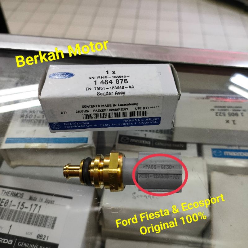 Switch Ect switch extra fan Ford Fiesta Ford Ecosport Original