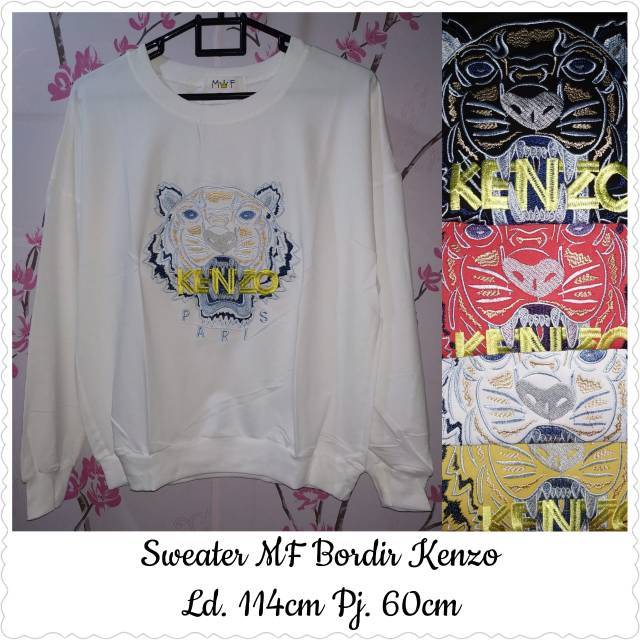 Kaos import bordir kenzo MF
