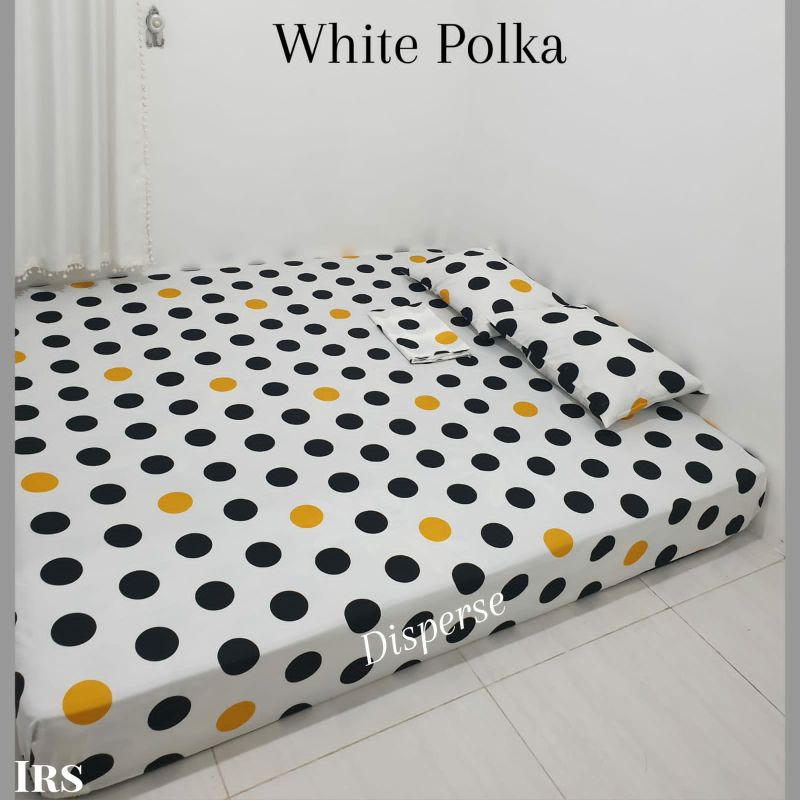 SALE SPREI HOMEMADE motif Polka rainbow| Polkadot White Polka| Yellow Polka| Blue polkadot| POLKADOT