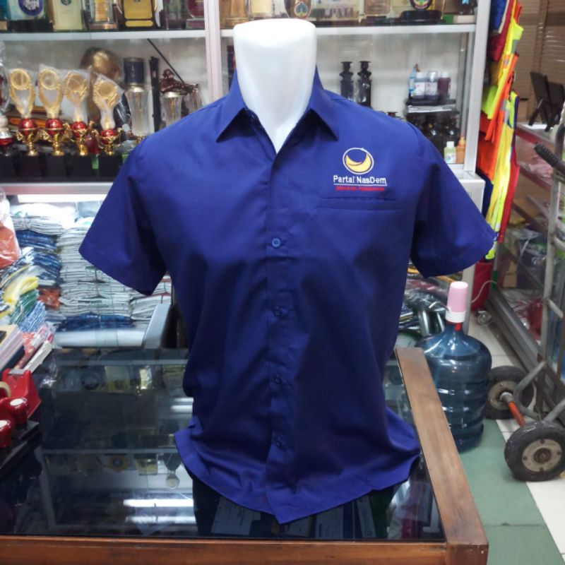 kemeja partai nasedem / seragam nasdem / baju partai nasdem