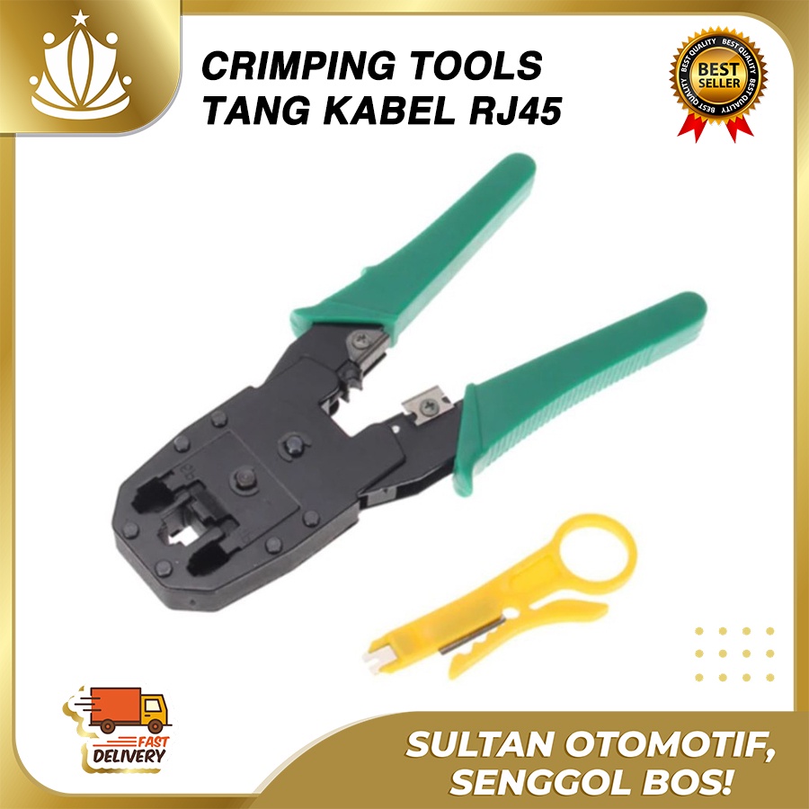 Alat Potong Tang Crimping Krimping Kabel Lan