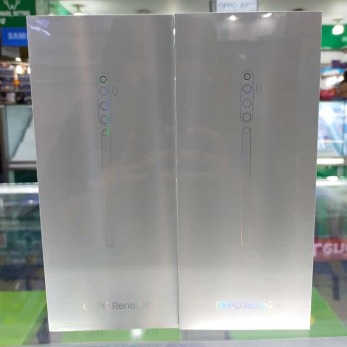 Oppo Reno 2f Reno2 F 8 -128 Ram 8gb Rom 128gb Garansi Resmi Oppo - Hijau - Putih