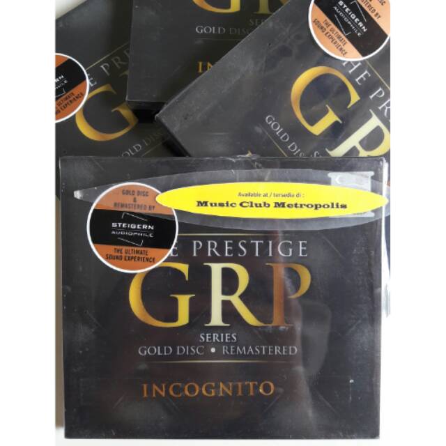 CD AUDIOPHILE INCOGNITO - THE BEST GOLD DISC IMPORTED USA