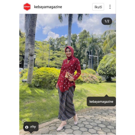 ROK LILIT BATIK FREE GESPER | JARIK LILIT BATIK MODERN | ROK BATIK MODERN | BATIK WISUDA TUNANGAN