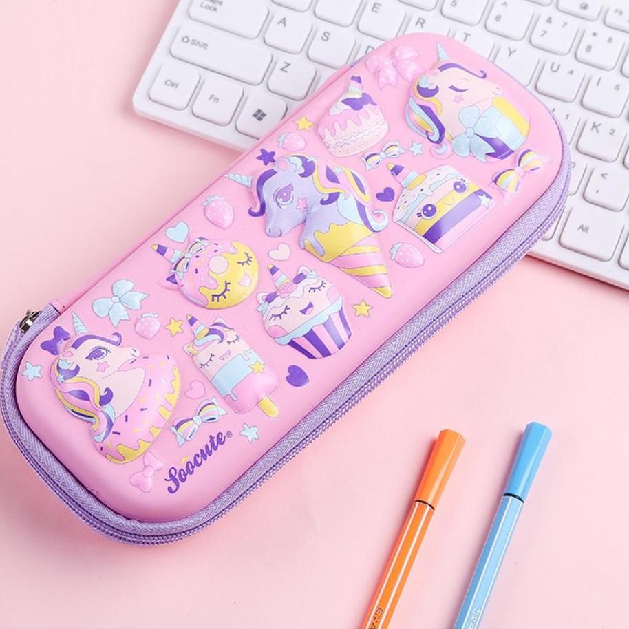 

Flash Sale - Kotak Pensil Unicorn Import 3D Timbul Karakter Tempat Pensil Unicorn Anak Paud TK SD ala Smi**e Kualitas Import kado anak perempuan ~