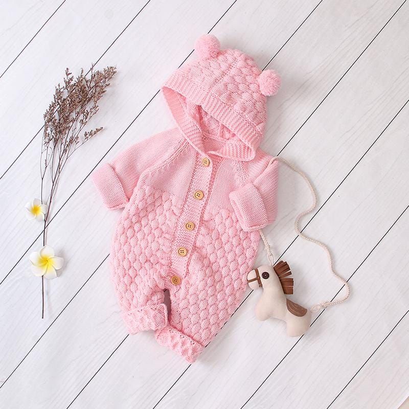 READY STOCK .JUMPSUIT BAYI/.JUMPER BAYI/Jumper Rajut Anak Bayi Lucu 0-12 bln UNISEX/Jumsuit Bayi/Baju kodok/Jumper bayi perempuan/Jumper bayi laki-laki/onepiece baby/Jumper Bayi-3
